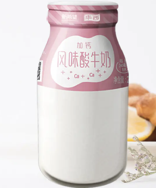 [成都订奶热线]新希望华西加钙风味酸牛奶200g_成都订酸奶，每日配送到户