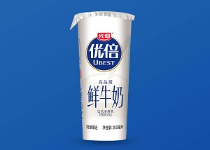 优倍高品质鲜牛奶新鲜杯200ml_光明订购鲜奶每日新鲜到家